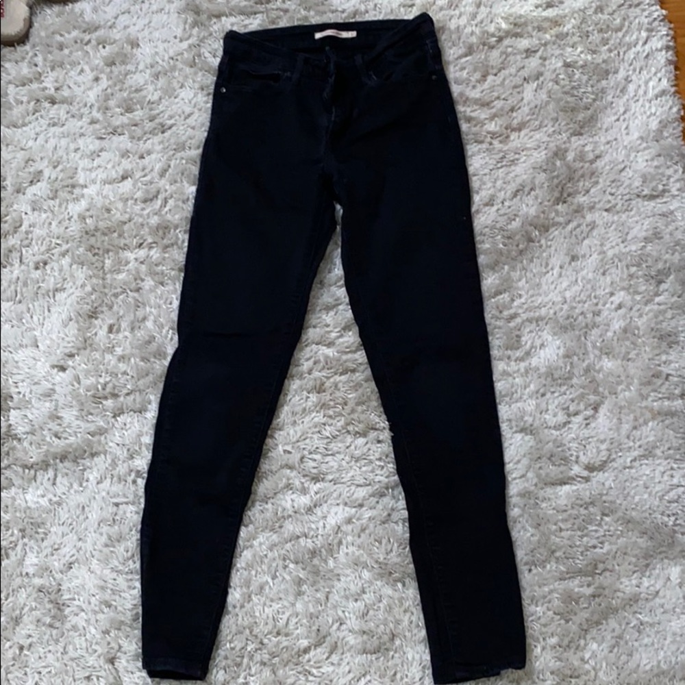 721 LEVI high rise skinny jeans